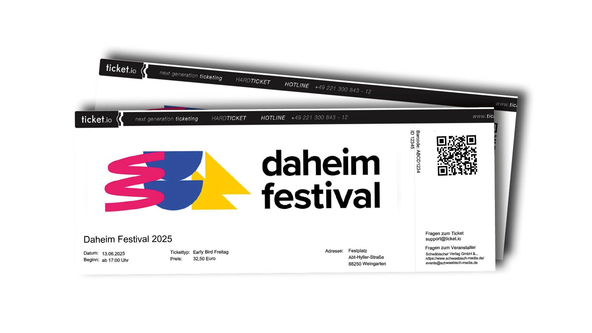 Daheim Festival Tickets