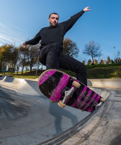 Skater Festival Skatet auf dem Daheim Festival